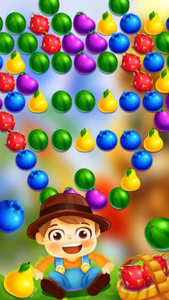 Farm Bubble Shooter Story - Fruits mania Ekran Görüntüsü 2