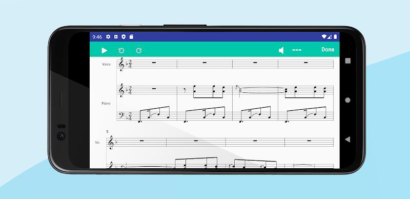 Schermata Score Creator: write music 0