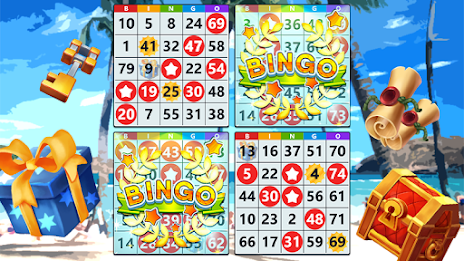 Bingo Treasure - Bingo Games Скриншот 2