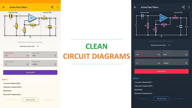 ElectroCalc Capture d'écran 0