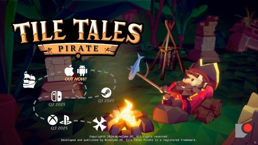 Pengembaraan Teka -teki Pirate Tiba di Android dalam Tile Tales