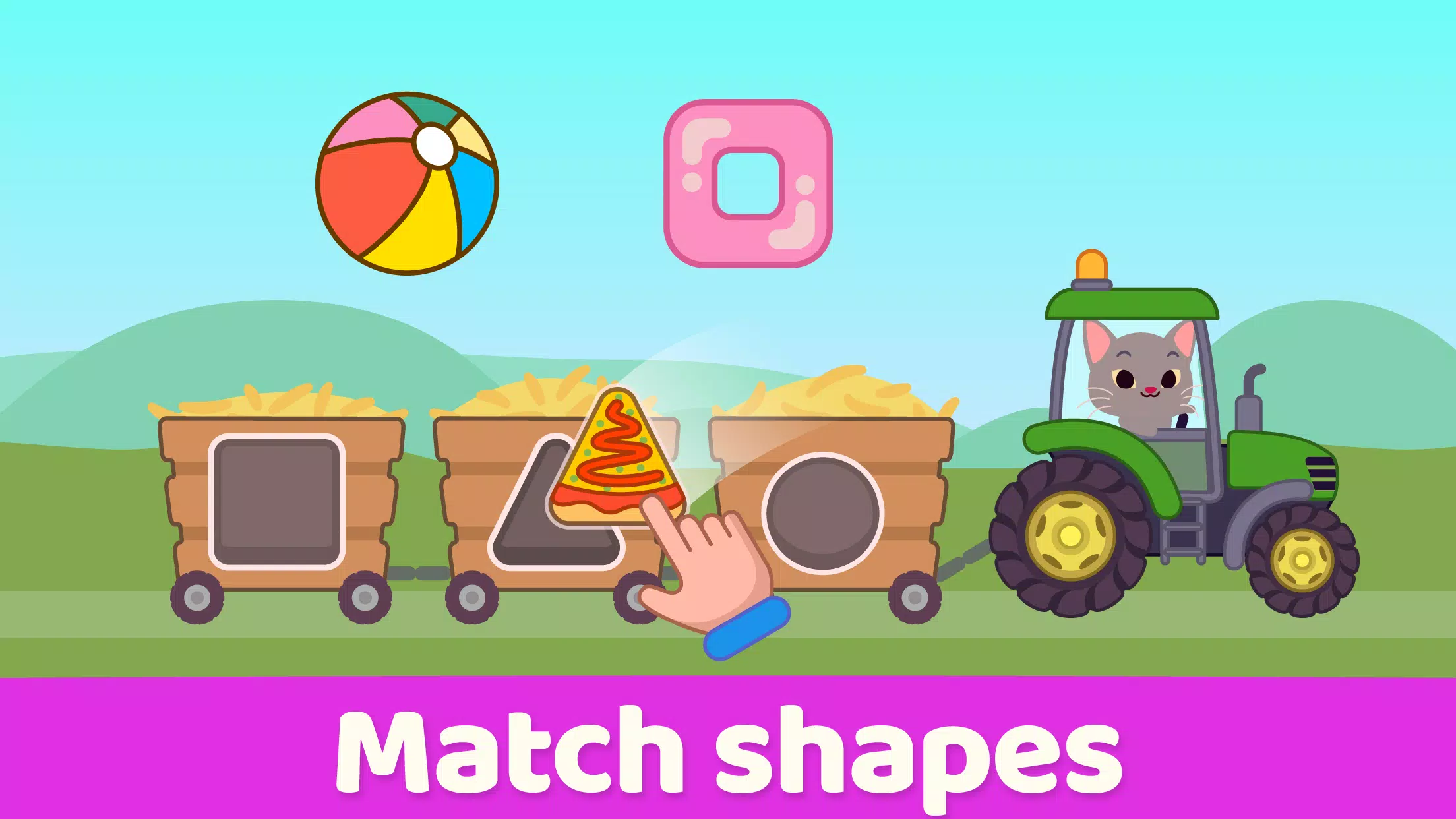 Schermata Learning games for toddlers 2+ 3