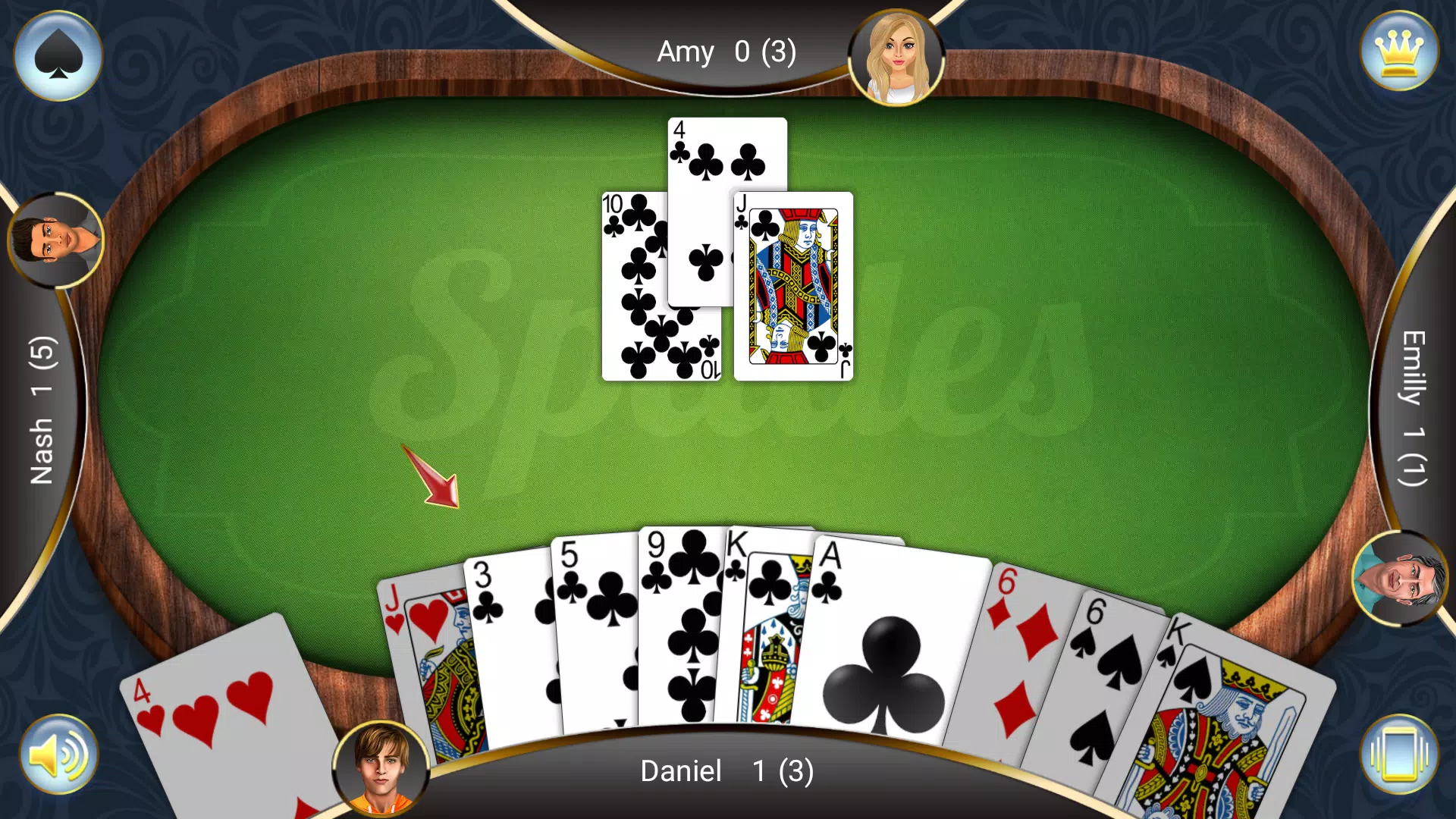 Spades: Card Game Ảnh chụp màn hình 0