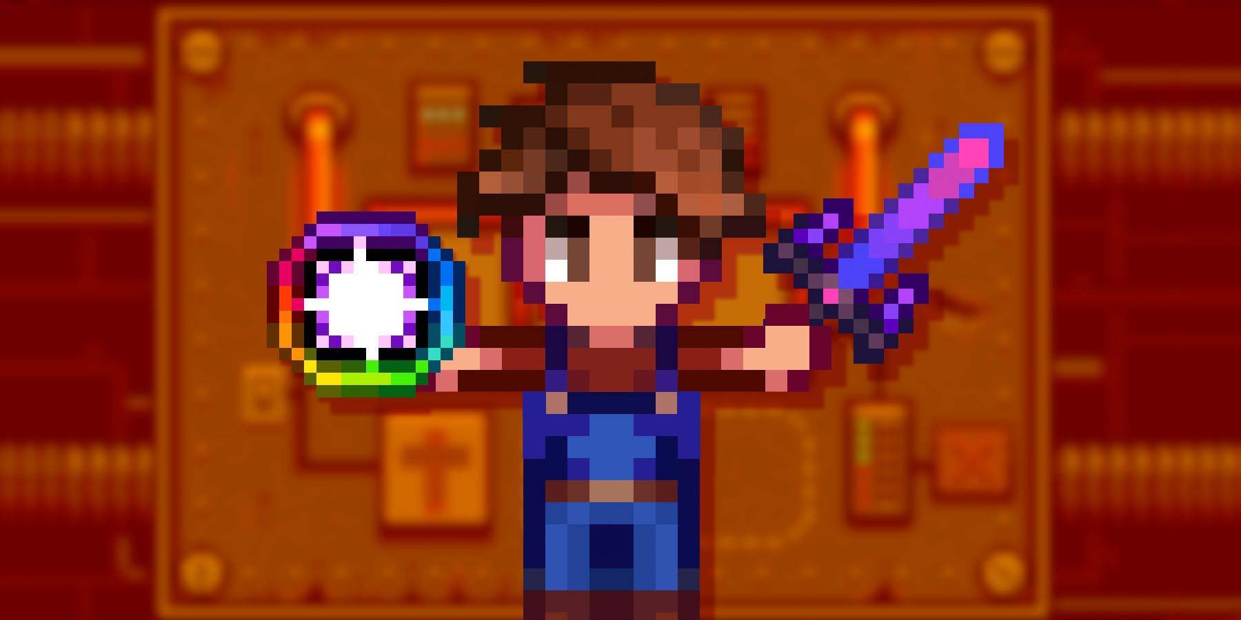 包裹和武器製作增強Stardew Valley