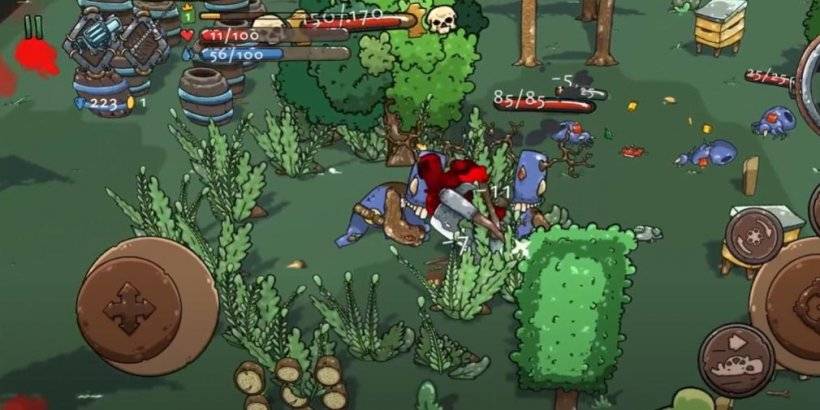 Shoot\'n\'Shell is a hand-drawn looter-shooter that you can enjoy completely offline, out now on iOS