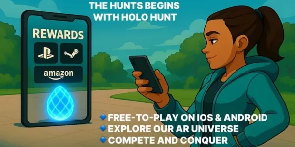 Nexus Defender mini-game in Holo Hunt