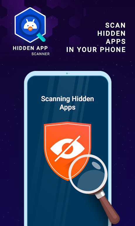 Hidden Apps Scanner Zrzut ekranu 1