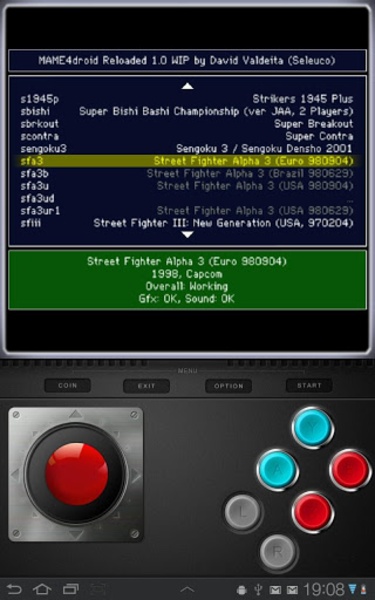 MAME4droid Reloaded Zrzut ekranu 0