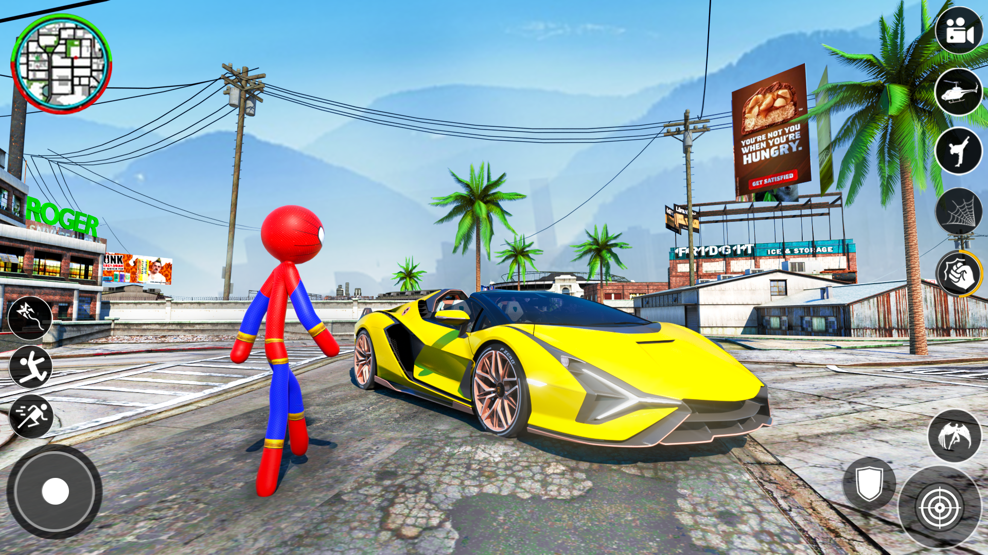 Spider Hero Man Game-Superhero Zrzut ekranu 2