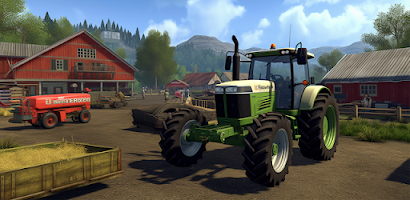 Farmland Tractor Farming Games Captura de tela 0