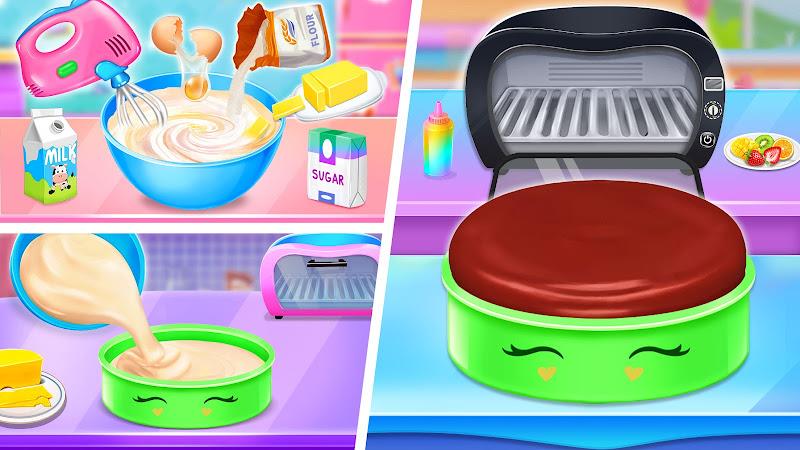 Ice cream Cake Maker Cake Game Ảnh chụp màn hình 1