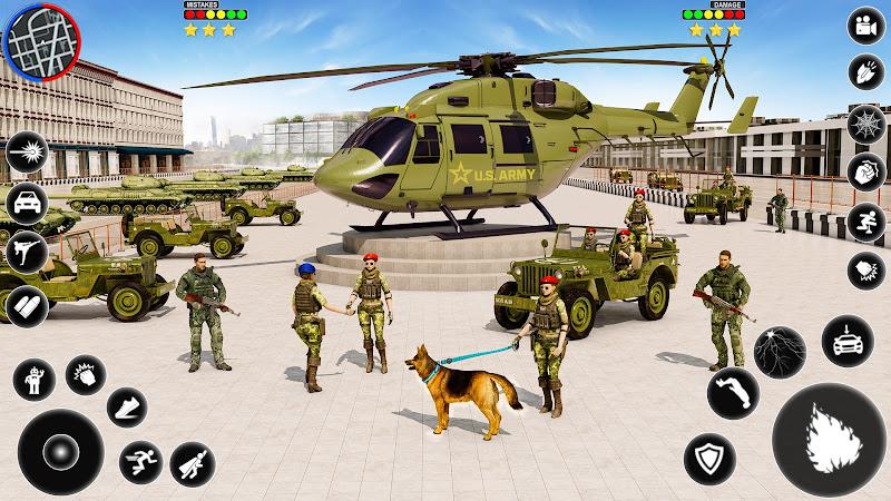 Army Transport Vehicles Games Captura de pantalla 1