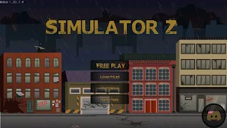 Zombie Simulator Z - Free Captura de tela 0