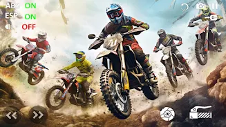 Motocross Beach Bike Games 3D スクリーンショット 0