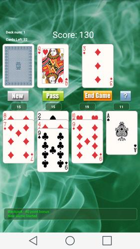 21 Solitaire Game Captura de pantalla 0