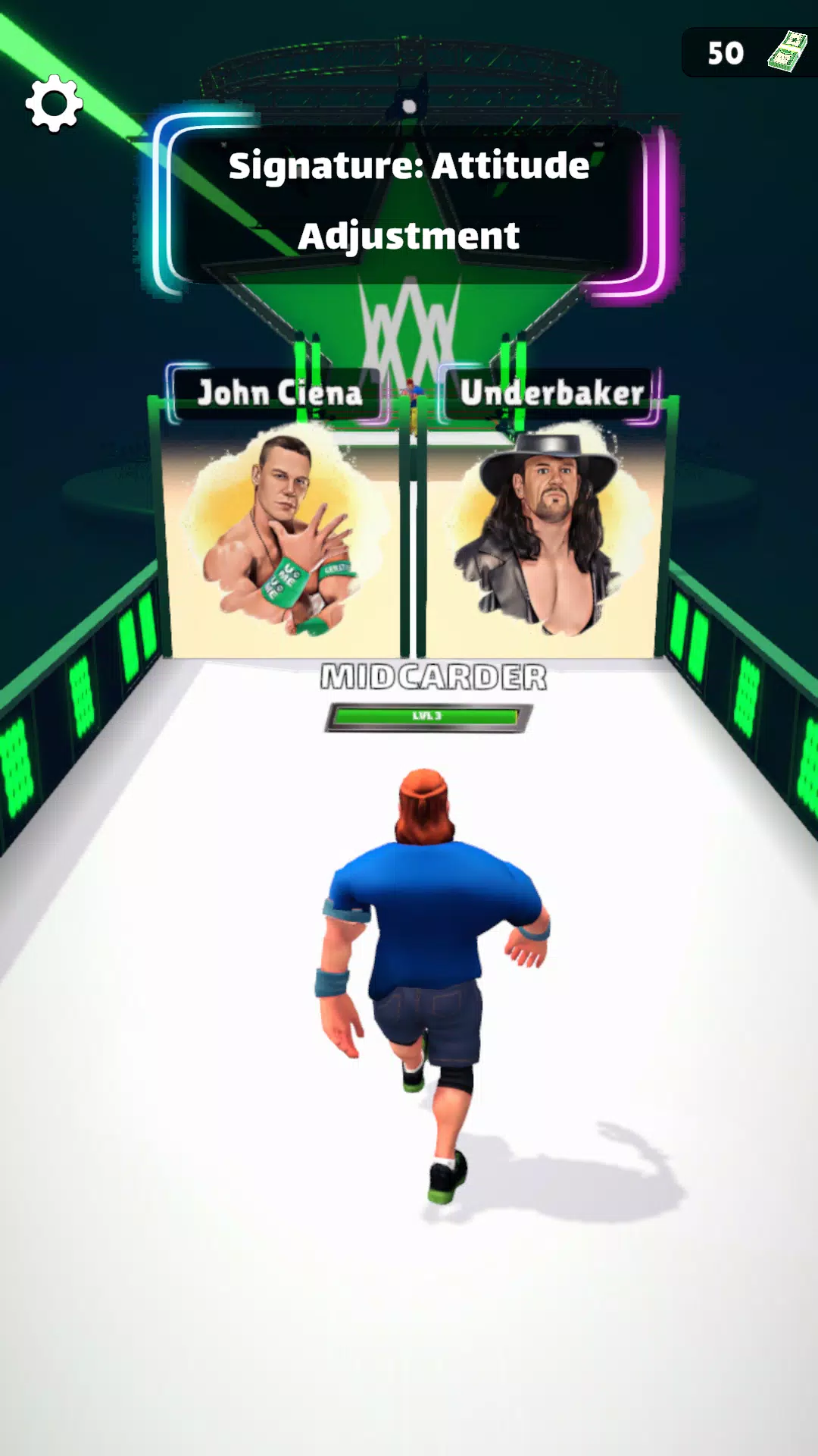 Wrestling Trivia Run Скриншот 3