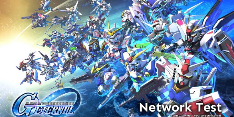 SD Gundam G Generation Eternalは、米国のプレイヤーのために新年にネットワークテストを開くように設定されています