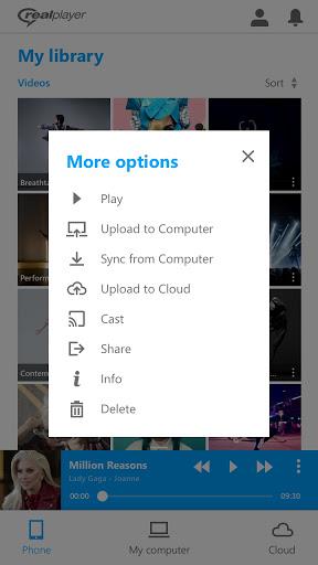 RealPlayer Скриншот 2