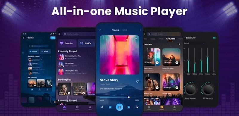 Offline Music Player: My Music Capture d'écran 0