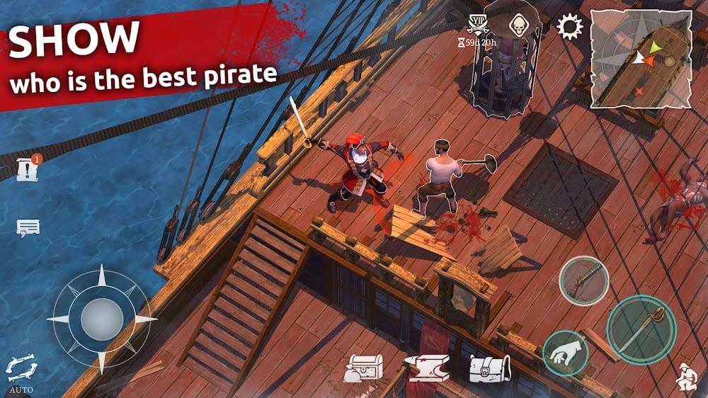 Mutiny: Pirate Survival RPG স্ক্রিনশট 0