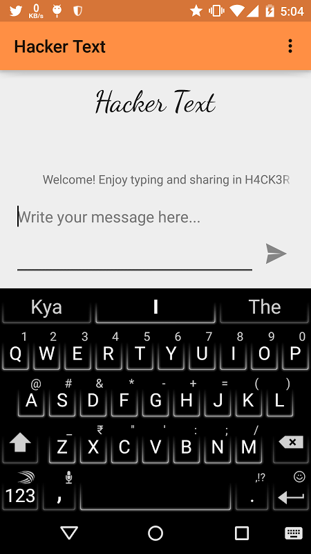 Hacker Text Generator ภาพหน้าจอ 1