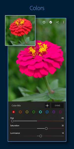 Adobe Lightroom mod apk 高級解鎖