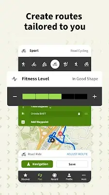 komoot - Wandern und Radfahren Screenshot 1