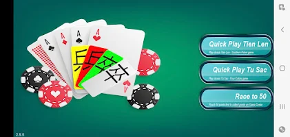 Tien Len Poker Capture d'écran 2