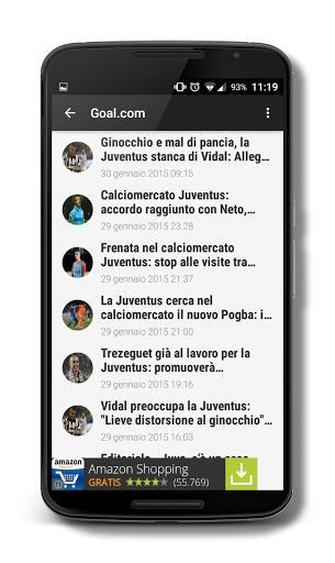 Bianconeri News - Unoff App Captura de pantalla 2