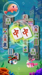 Mahjong Fish Solitaire Match Скриншот 0