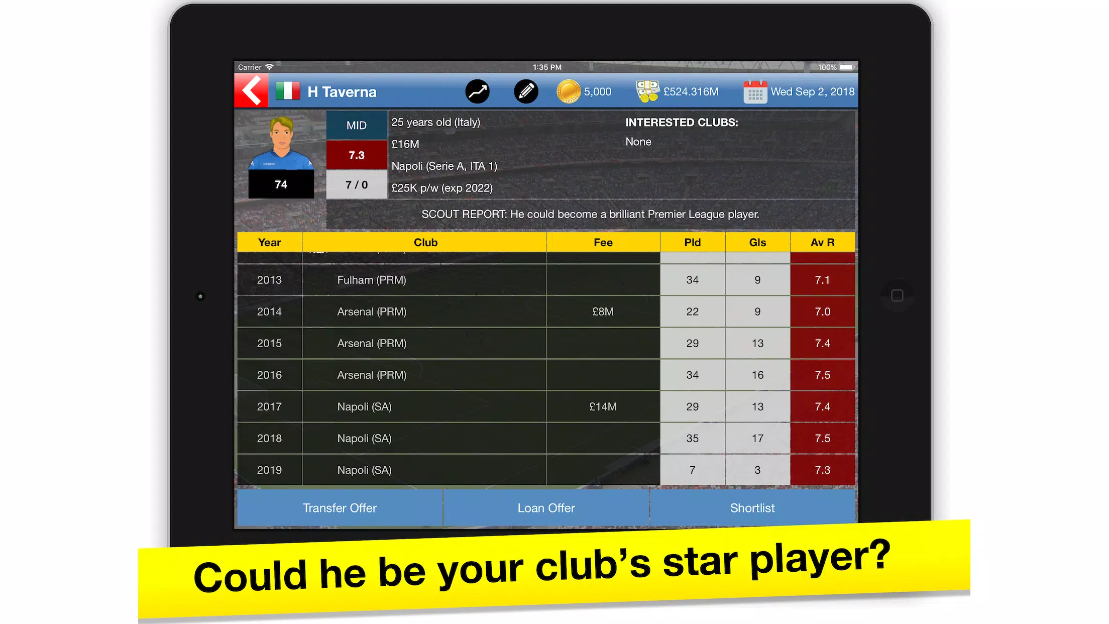 Soccer Tycoon Ảnh chụp màn hình 3