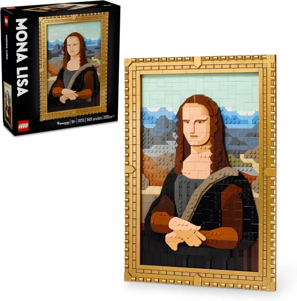 Mona Lisa LEGO