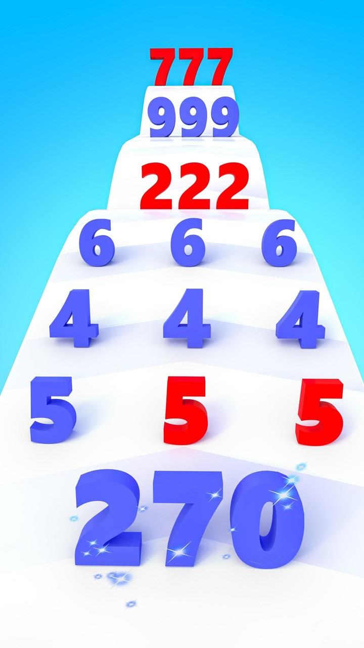 Number Run & Merge Master Game Captura de tela 3