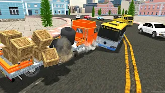 Transporter Truck Driving 3D 스크린샷 2