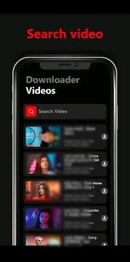 All video and music downloader Tangkapan skrin 2