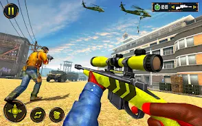 FPS Army Gun Shooting 3D Games Ekran Görüntüsü 3