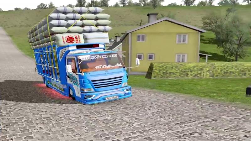 Truk Oleng Simulator Indonesia Скриншот 3