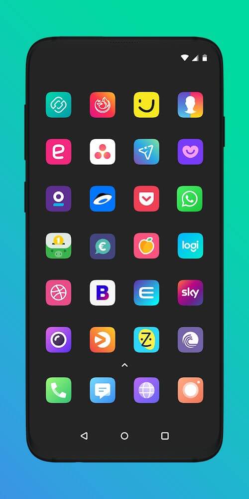 Borealis - Icon Pack Mod Ảnh chụp màn hình 2