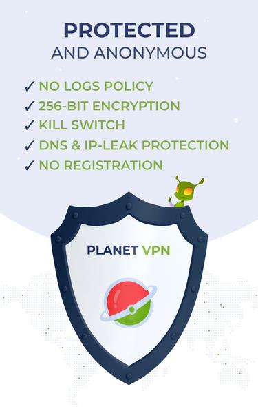 Free VPN Planet Capture d'écran 2