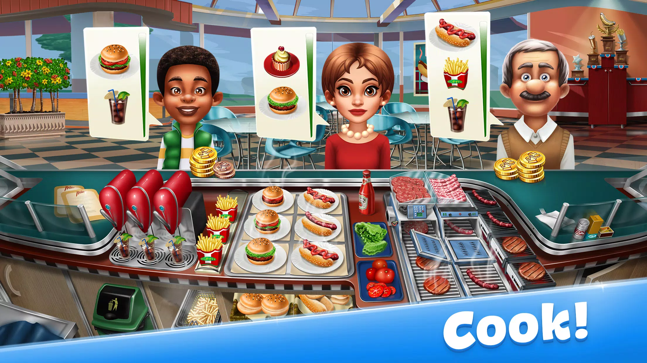 Cooking Fever: Restaurant Game ဖန်သားပြင်ဓာတ်ပုံ 0