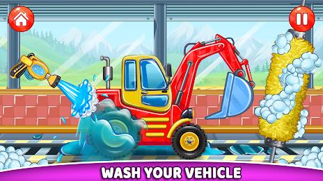 Build a House-Kids Truck Games ဖန်သားပြင်ဓာတ်ပုံ 3