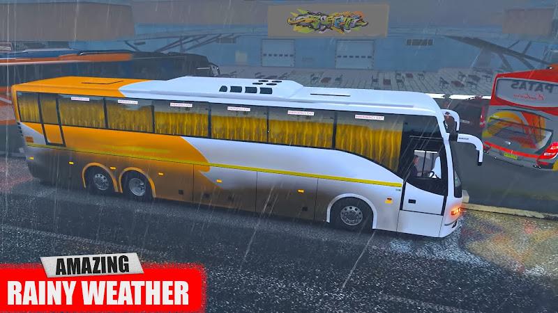 Euro Coach Bus Driving Games ภาพหน้าจอ 3