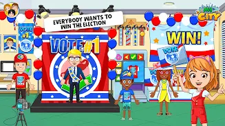 My City : Election Day ภาพหน้าจอ 2