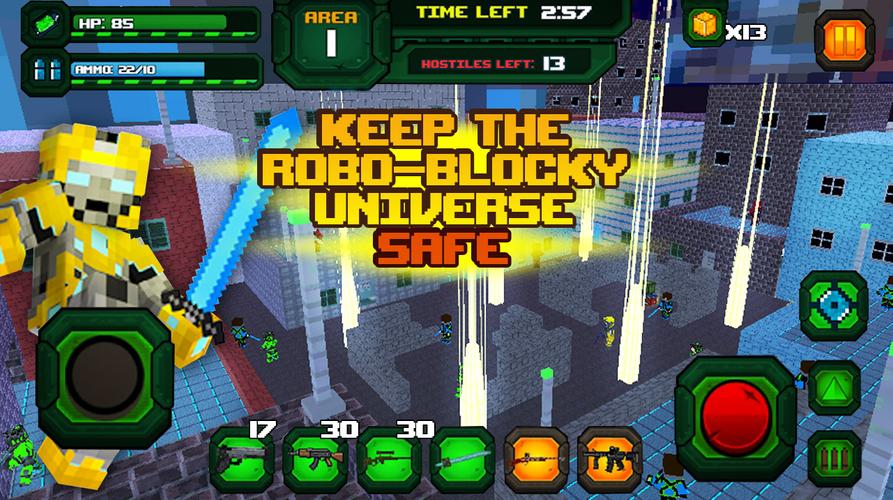 Rescue Robots Sniper Survival Tangkapan skrin 3