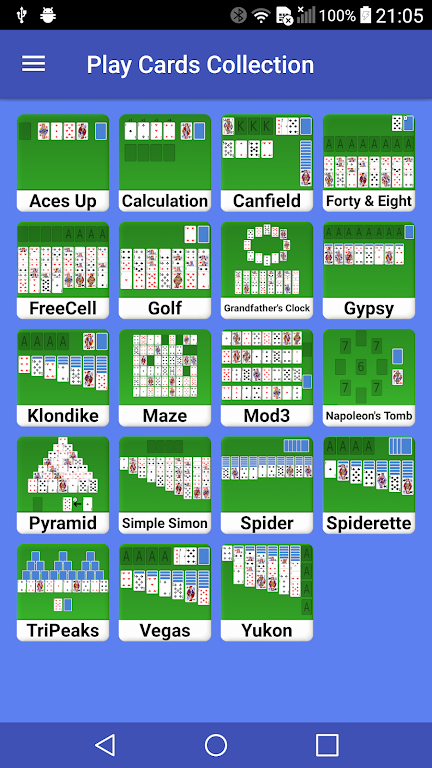 Play Cards Collection Screenshot 0