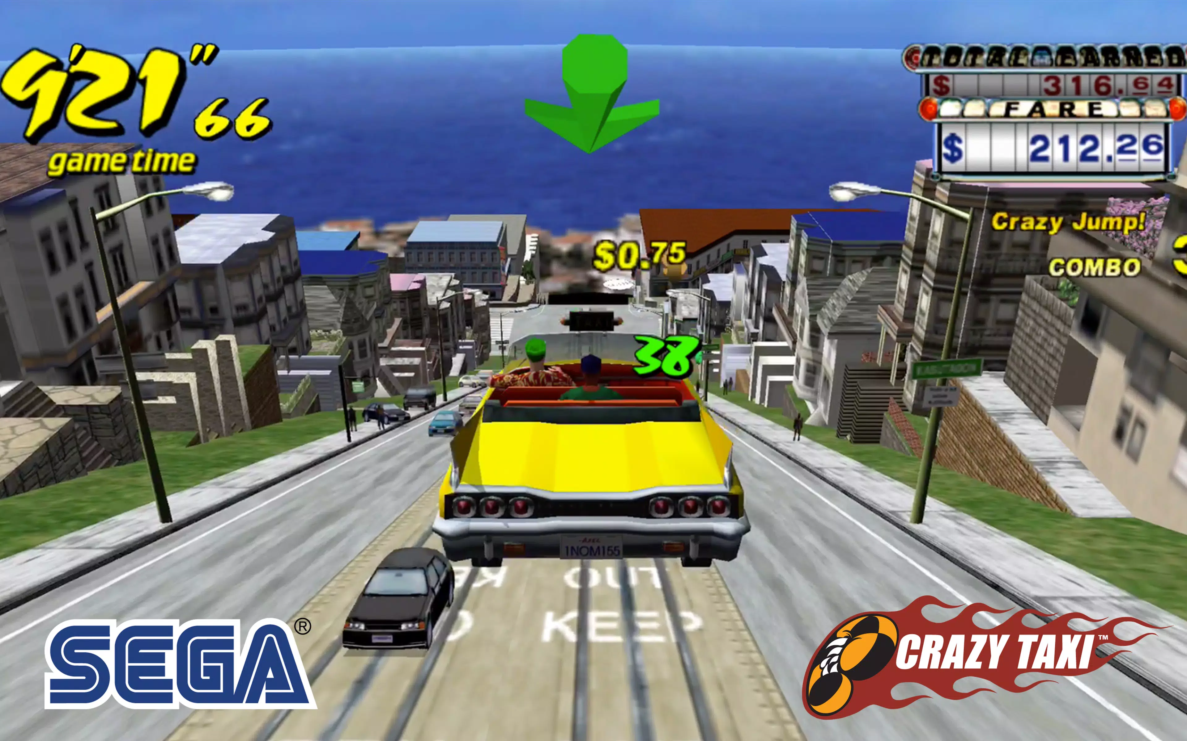 Crazy Taxi Classic Ekran Görüntüsü 3