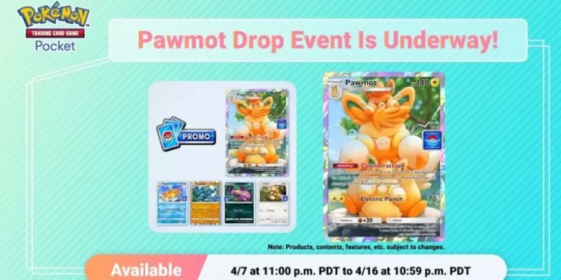 Pawmot Stars in New Pokemon TCG Pocket Event