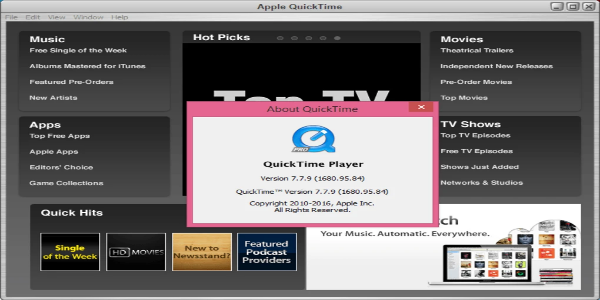 QuickTime Captura de tela 0