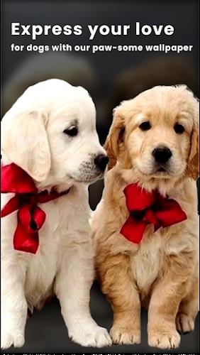 Puppy Love: Cute Dog Wallpaper स्क्रीनशॉट 0