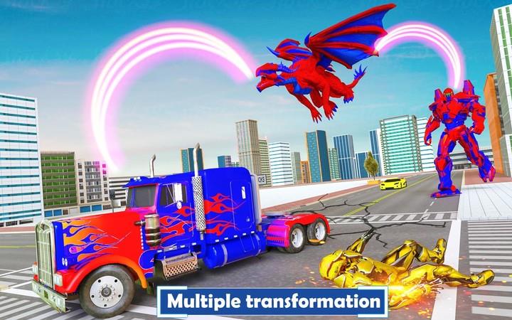 Dragon Robot Truck Transform Скриншот 1